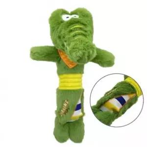 [반려] 토이 인형 쉐이킹 장난감 사운드 애착 악어 1P 강아지