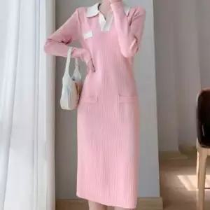 쉬폰 봄 드레스 하객원피스 롱 OPS 홈웨어 하객 슬림