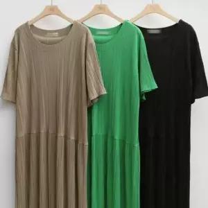 빅사이즈 307P656S 원피스 빅사이즈미시옷 웨이브 여