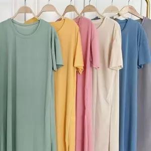 쿨 골지 빅사이즈 여성큰옷 307J680S 썸머 원피스 루