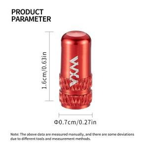 호환 VXM 자전거 알루미늄 합금 로드 MTB 트랙 레이싱 튜브  사이클링 타이어 휠 FV 프렌치 밸브 캡  프레