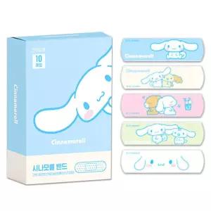 산리오캐릭터즈 패턴 밴드(시나모롤)-10EA키즈 표준형 혼합형 아동 유아 반창고 더밴드 키티