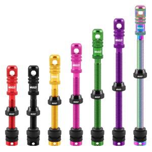 호환 MUQZI 튜브리스 프레스타 밸브 스템 45/55/65mm 키트 (MTB 로드 그래블 자전거