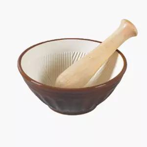 도자기 깨갈이 중깨 참깨 통깨 깨절구 가루깨만들기