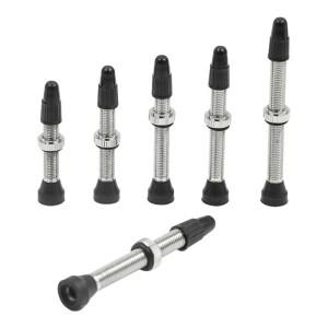 호환 로드 MTB 자전거 튜브리스 타이어용 프레스타 밸브  황동 코어 합금 스템 실란트 호환  34mm  1 개