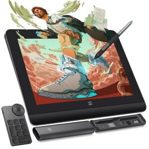 화면 드로잉 모니터 디스플레이 16K 압력 , X3 프로 배터리 프리 스타일러스, 1920 1200 디스플레이, 123% sRGB, 미니 키다이얼, 디지털 스케치, 페인트용 XP-PEN 아티스트 프로 14 Gen2 드로잉 태블릿