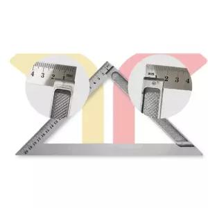 스테인리스 목공용 삼각자 직각자 스테인리스자 쇠자 측정도구 도구