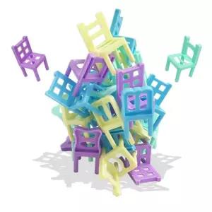 스택킹 의자 쌓기 보드게임 유아 36P블록 블럭 쌓기놀이 어린이 어린이장난감