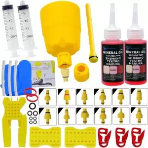 CYCOBYCO 유니버설 자전거 유압 디스크 브레이크 블리드 키트 - 시마노 텍트로 마구라 헤이즈 포뮬러 호프