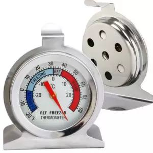 온습도시계 스틸 미니 냉장고 온도계 온도 센서 가정용 주방용 밀 냉동고