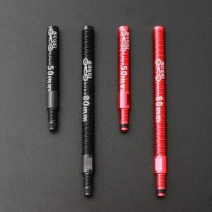 호환 MUQZI 자전거 Presta 밸브 익스텐더 50mm Clincher 타이어 탈착식 코어 도구 내부 튜브 확장 어댑터