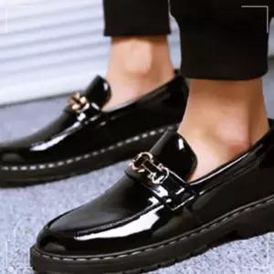 검정색 컴포트화 정장구두 캐주얼 로퍼 남성 단화 KW9F1704