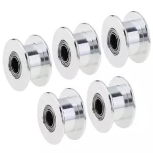 3D 프린터용 DiGiYes GT2 타이밍 벨트 들러 풀리 20 톱니 없는 5mm 보어 폭 휠