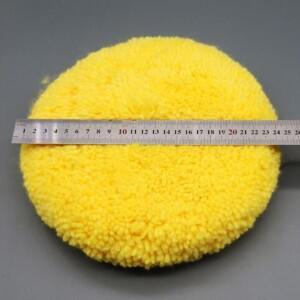 자동차 광택기용 양모 연마 패드, 디스크, 버니싱 8 인치