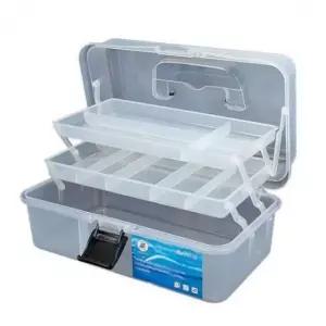 다용도 3단 투명 공구함 수납함 구급함 화구박스