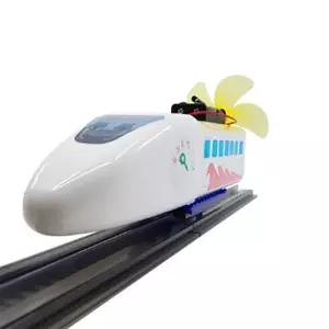 반짝반짝 LED 자기부상기차 V2LED자기 과학교구 만들기 준비물 자기 자기만들기 장난감 놀이