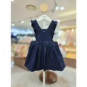 아가방갤러리 아가방 로라데님 프릴 원피스 01R134054 504043