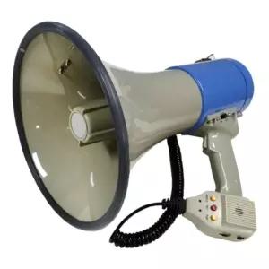 WS-5 메가폰 대형 싸이렌 녹음 거치 손잡이형 건전지 응원 응원용 용품 체육대회소품 파티도구 축구 아이템