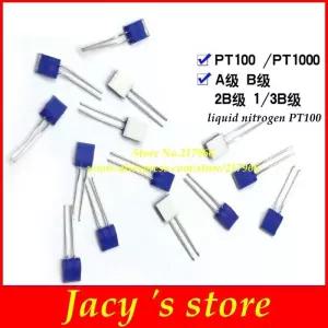 온습도시계 PT100 온도 센서 백금 저항 PT1000 범위 - 70~500도 A B 2B 클래스 pt100