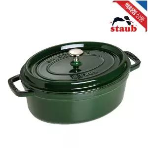 [롯데백화점]스타우브 오벌 꼬꼬떼 27cm 바질