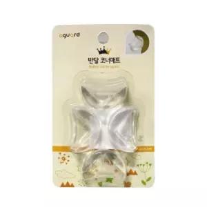 코너 커버 매트 투명 4P보호 안전대 보호대 책상 유리대 모서리 가드 모서리대