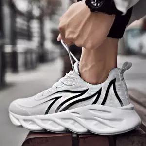 남성 검은색 흰색 데일리 어글리 런닝화 운동화화 방한화 스니커즈 패션화 워킹화 운동화 슈즈 러닝화