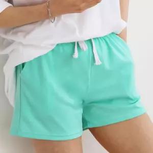 제니유 여성용 롤린 3부 밴딩 반바지 트레이닝복