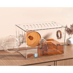 피그미다람쥐사육장 햄스터 케 오렌지1단기본패키지