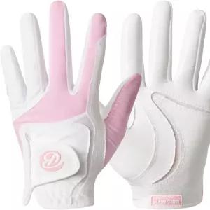 실리콘 그립이 있는 버디-X 골프 장갑(핑크)