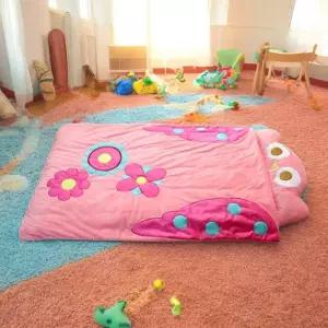 유아 극세사 낮잠이불 유치원 부드러운 부엉이 침구/이불세트/아기/이불/낮잠/가방/어린이집/어린이/세트