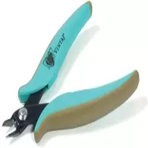 비드스미스 빈타즈 세미 플러시 커터 5인치 127mm 인체공학적 손잡이 깨끗하고 정밀한 컷 만들기 귀걸이