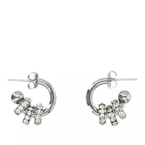 저스틴 클렌 크리스탈 장식 클러스터 댕글링 바 귀걸이 DAISYEARRINGS PALLADIUM