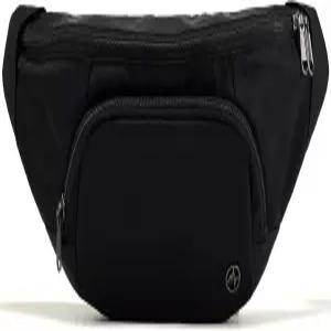 메시 포켓과 조절 가능한 스트랩이 있는 팬더 에브리웨어 벨트 백 크로스바디 패니 팩 4L / 블랙