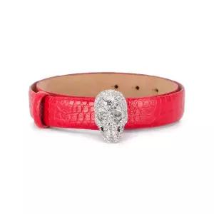 필립플레인 스컬 장식 벨트 F20AWVA0297PLE097N TP452943893