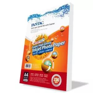 [문구/오피스] 포토용지 A4 팬텍 사진인화지 1팩 슈퍼하이그로시 SHG 100장 230gsm