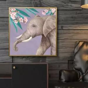 코끼리 그림 액자 50G 2ELE4 코끼리 코끼리그림액자