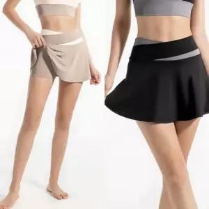 러닝스커트팬츠 치마바지 트레이닝 요가복 필라테스 밴딩 여성