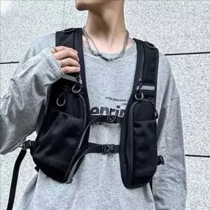 경량 라이딩 체스트 백 스포츠 남성 체스트 백 가슴 가방