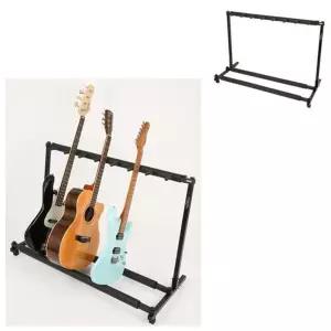 (7단) 기타 스탠드 일렉기타 통기타 스탠드/거치대/악기/학교/공연/합주/합주실/연습실/스텐드/동기타