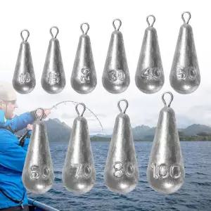 캐스팅볼 낚시 가중치 싱커 키트마크 배스 캐스팅 샷 바닷물 민물용 납