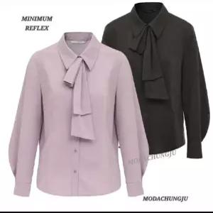 [미니멈]MD 리본 벌룬 블라우스 MD MYDAWB0750LV