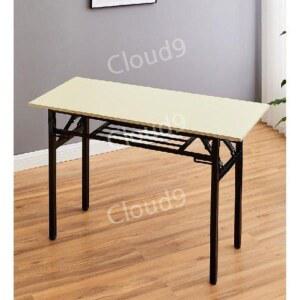 접이식 사각 테이블 경기장 철제 형 더블 휴대용 노상점용 접이 120x50x75