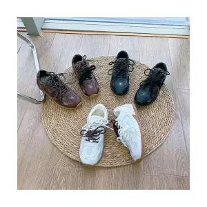 솔저스2 여자 플랫 리얼 가죽 트레이닝화 가을 앤티크 아감 슈즈 스포츠 캐주얼 샌들 OPH3