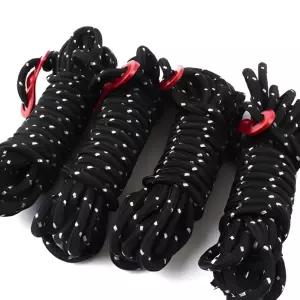 리플렉티브 가이로프(3MX4SET)텐트 텐트줄 타프 건조 빨래 다용도 캠핑