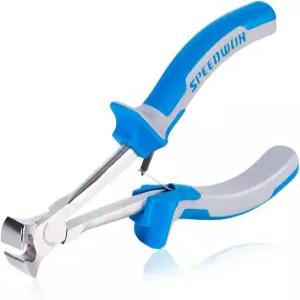 SPEEDWOX 롱 리치 엔드 니퍼 5-1/2 인치 미니 커팅 플라이어 파인 커터 정밀 기능 와이어 주얼리 제작 목수