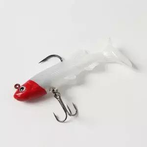 [JHQSWUTF_52DF]쉐드웜 루어 지그헤드 갈치 배스낚시 레드 (30081096A)