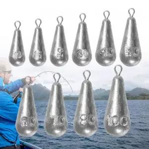 캐스팅볼 낚시 가중치 싱커 키트마크 배스 캐스팅 샷 바닷물 민물용 납