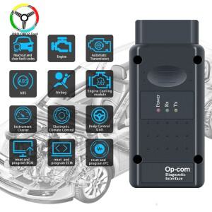 OPCOM V5 플래시 펌웨어 업데이트 자동차 진단 케이블 PIC18F458 CAN BUS OBD2 도구