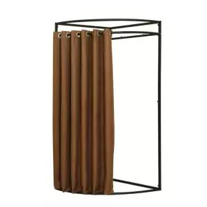 파티션 가림막 피팅룸 조립식 의류 매장 라운드 탈의실 이동식 대나무 철제 무타공 야외