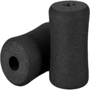 체육관 운동 기구 교체에 사용되는 OTFAITP 스펀지 폼 풋 패드 롤러 쌍 1인치 막대(폼 4.53 X 2.56 Od 0.87